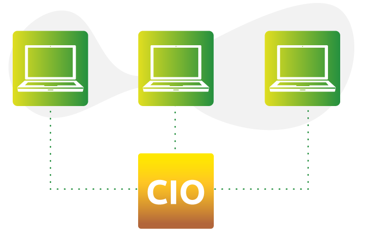 Visuel représentant la gestion des catalogues CIO