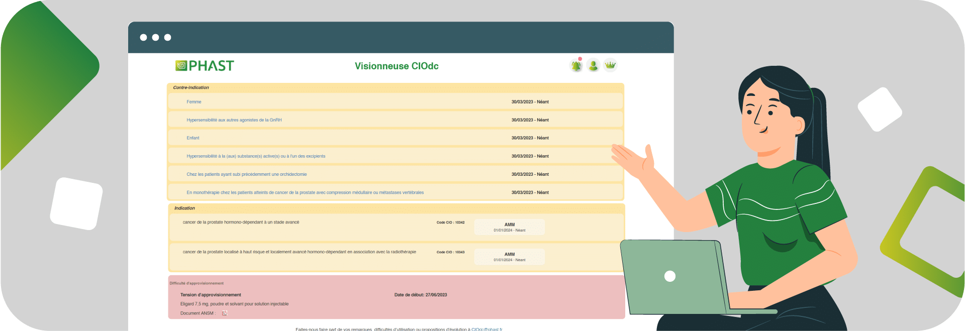Démonstration stand PHAST