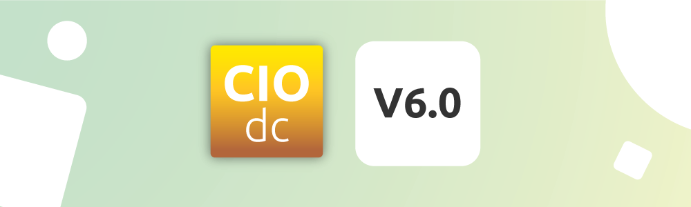 Bannière pour la nouvelle version de CIOdc : V6.0