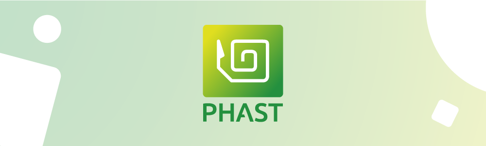 Bannière qui intègre le logo PHAST