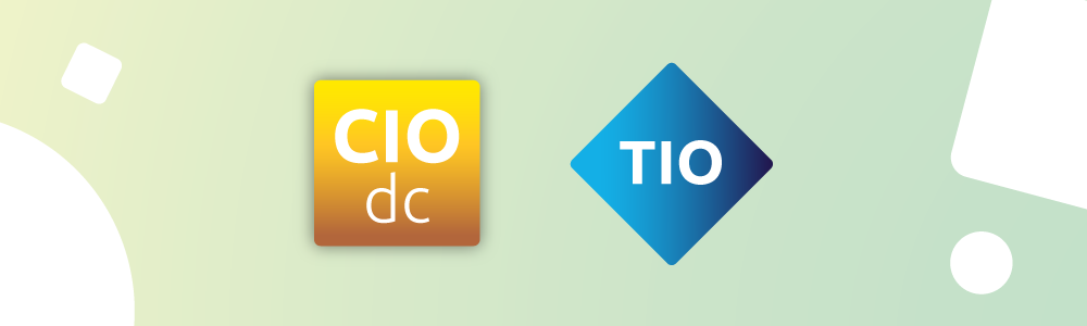 Bannière intégrant les logos CIOdc et TIO